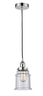 Canton - 1 Light - 6 inch - Polished Chrome - Cord hung - Mini Pendant (3442|616-1PH-PC-G184)