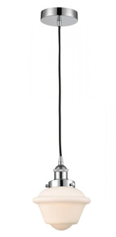 Oxford - 1 Light - 7 inch - Polished Chrome - Cord hung - Mini Pendant (3442|616-1PH-PC-G531)