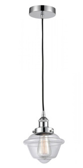 Oxford - 1 Light - 7 inch - Polished Chrome - Cord hung - Mini Pendant (3442|616-1PH-PC-G532)