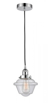 Oxford - 1 Light - 7 inch - Polished Chrome - Cord hung - Mini Pendant (3442|616-1PH-PC-G534)