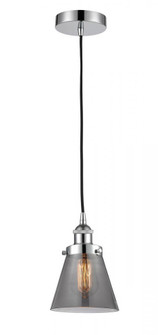Cone - 1 Light - 6 inch - Polished Chrome - Cord hung - Mini Pendant (3442|616-1PH-PC-G63)