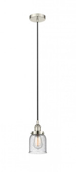 Bell - 1 Light - 5 inch - Polished Nickel - Cord hung - Mini Pendant (3442|616-1PH-PN-G54)