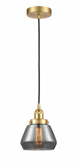 Fulton - 1 Light - 7 inch - Satin Gold - Cord hung - Mini Pendant (3442|616-1PH-SG-G173-LED)