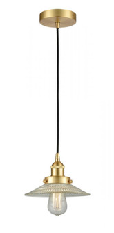 Halophane - 1 Light - 9 inch - Satin Gold - Cord hung - Mini Pendant (3442|616-1PH-SG-G2-LED)