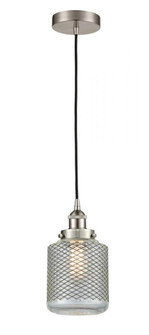 Stanton - 1 Light - 6 inch - Brushed Satin Nickel - Cord hung - Mini Pendant (3442|616-1PH-SN-G262-LED)