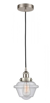 Oxford - 1 Light - 7 inch - Brushed Satin Nickel - Cord hung - Mini Pendant (3442|616-1PH-SN-G534)