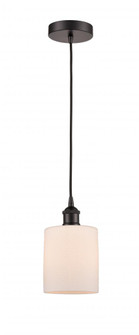 Cobbleskill - 1 Light - 5 inch - Oil Rubbed Bronze - Cord hung - Mini Pendant (3442|616-1P-OB-G111-LED)