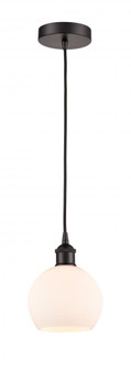 Athens - 1 Light - 6 inch - Oil Rubbed Bronze - Cord hung - Mini Pendant (3442|616-1P-OB-G121-6)