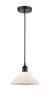Orwell - 1 Light - 8 inch - Oil Rubbed Bronze - Cord hung - Mini Pendant (3442|616-1P-OB-G131-LED)