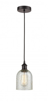 Caledonia - 1 Light - 5 inch - Oil Rubbed Bronze - Cord hung - Mini Pendant (3442|616-1P-OB-G259)