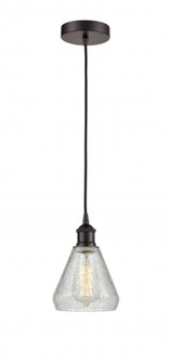 Conesus - 1 Light - 6 inch - Oil Rubbed Bronze - Cord hung - Mini Pendant (3442|616-1P-OB-G275-LED)