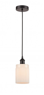 Hadley - 1 Light - 5 inch - Oil Rubbed Bronze - Cord hung - Mini Pendant (3442|616-1P-OB-G341-LED)