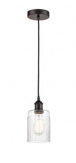 Hadley - 1 Light - 5 inch - Oil Rubbed Bronze - Cord hung - Mini Pendant (3442|616-1P-OB-G342-LED)