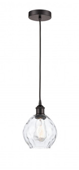 Waverly - 1 Light - 6 inch - Oil Rubbed Bronze - Cord hung - Mini Pendant (3442|616-1P-OB-G362-LED)