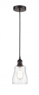 Ellery - 1 Light - 5 inch - Oil Rubbed Bronze - Cord hung - Mini Pendant (3442|616-1P-OB-G392-LED)