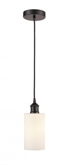 Clymer - 1 Light - 4 inch - Oil Rubbed Bronze - Cord hung - Mini Pendant (3442|616-1P-OB-G801-LED)