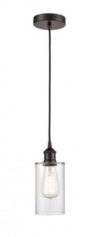 Clymer - 1 Light - 4 inch - Oil Rubbed Bronze - Cord hung - Mini Pendant (3442|616-1P-OB-G802)
