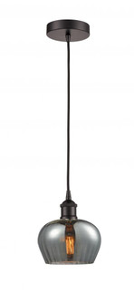Fenton - 1 Light - 7 inch - Oil Rubbed Bronze - Cord hung - Mini Pendant (3442|616-1P-OB-G93-LED)