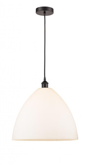Bristol - 1 Light - 16 inch - Oil Rubbed Bronze - Cord hung - Pendant (3442|616-1P-OB-GBD-161-LED)