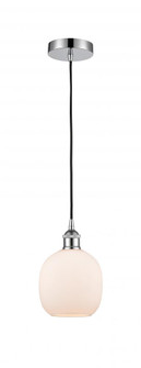 Belfast - 1 Light - 6 inch - Polished Chrome - Cord hung - Mini Pendant (3442|616-1P-PC-G101)