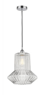 Springwater - 1 Light - 12 inch - Polished Chrome - Cord hung - Mini Pendant (3442|616-1P-PC-G212-LED)
