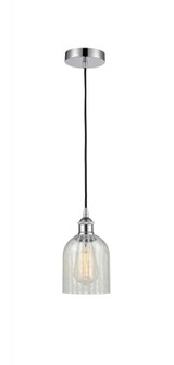 Caledonia - 1 Light - 5 inch - Polished Chrome - Cord hung - Mini Pendant (3442|616-1P-PC-G2511)