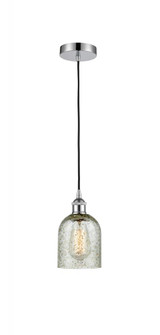 Caledonia - 1 Light - 5 inch - Polished Chrome - Cord hung - Mini Pendant (3442|616-1P-PC-G259-LED)