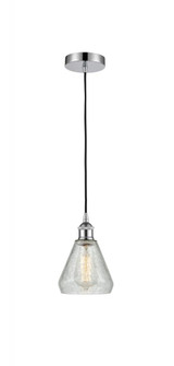 Conesus - 1 Light - 6 inch - Polished Chrome - Cord hung - Mini Pendant (3442|616-1P-PC-G275-LED)