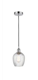 Salina - 1 Light - 6 inch - Polished Chrome - Cord hung - Mini Pendant (3442|616-1P-PC-G292-LED)