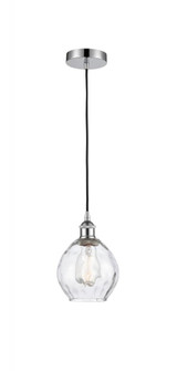 Waverly - 1 Light - 6 inch - Polished Chrome - Cord hung - Mini Pendant (3442|616-1P-PC-G362)