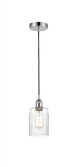 Hadley - 1 Light - 5 inch - Polished Chrome - Cord hung - Mini Pendant (3442|616-1P-PC-G342-LED)