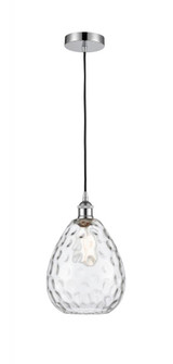 Waverly - 1 Light - 8 inch - Polished Chrome - Cord hung - Mini Pendant (3442|616-1P-PC-G372-LED)