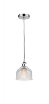 Dayton - 1 Light - 6 inch - Polished Chrome - Cord hung - Mini Pendant (3442|616-1P-PC-G412-LED)