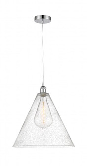 Berkshire - 1 Light - 16 inch - Polished Chrome - Cord hung - Pendant (3442|616-1P-PC-GBC-164)