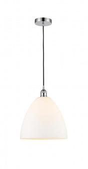 Bristol - 1 Light - 12 inch - Polished Chrome - Cord hung - Mini Pendant (3442|616-1P-PC-GBD-121)