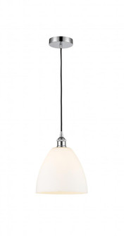 Bristol - 1 Light - 9 inch - Polished Chrome - Cord hung - Mini Pendant (3442|616-1P-PC-GBD-91-LED)