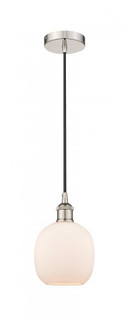 Belfast - 1 Light - 6 inch - Polished Nickel - Cord hung - Mini Pendant (3442|616-1P-PN-G101)