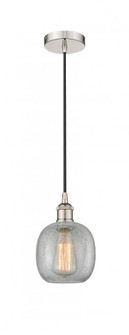 Belfast - 1 Light - 6 inch - Polished Nickel - Cord hung - Mini Pendant (3442|616-1P-PN-G105)
