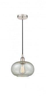 Gorham - 1 Light - 10 inch - Polished Nickel - Cord hung - Mini Pendant (3442|616-1P-PN-G249)