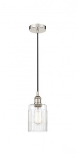 Hadley - 1 Light - 5 inch - Polished Nickel - Cord hung - Mini Pendant (3442|616-1P-PN-G342-LED)