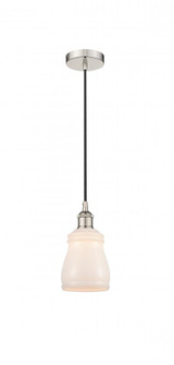 Ellery - 1 Light - 5 inch - Polished Nickel - Cord hung - Mini Pendant (3442|616-1P-PN-G391)