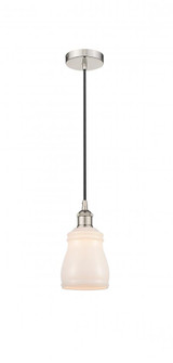 Ellery - 1 Light - 5 inch - Polished Nickel - Cord hung - Mini Pendant (3442|616-1P-PN-G391-LED)