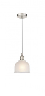 Dayton - 1 Light - 6 inch - Polished Nickel - Cord hung - Mini Pendant (3442|616-1P-PN-G411)