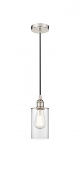 Clymer - 1 Light - 4 inch - Polished Nickel - Cord hung - Mini Pendant (3442|616-1P-PN-G802)