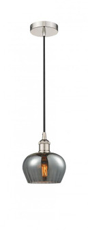 Fenton - 1 Light - 7 inch - Polished Nickel - Cord hung - Mini Pendant (3442|616-1P-PN-G93-LED)
