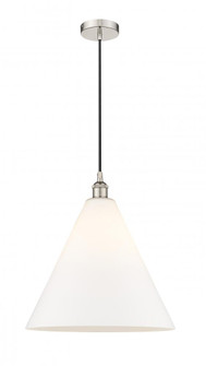 Berkshire - 1 Light - 16 inch - Polished Nickel - Cord hung - Pendant (3442|616-1P-PN-GBC-161)