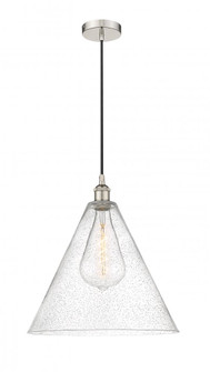 Berkshire - 1 Light - 16 inch - Polished Nickel - Cord hung - Pendant (3442|616-1P-PN-GBC-164-LED)