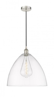 Bristol - 1 Light - 16 inch - Polished Nickel - Cord hung - Pendant (3442|616-1P-PN-GBD-162-LED)
