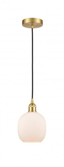 Belfast - 1 Light - 6 inch - Satin Gold - Cord hung - Mini Pendant (3442|616-1P-SG-G101)