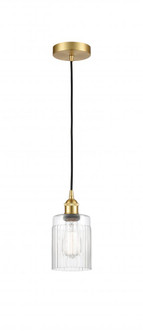 Hadley - 1 Light - 5 inch - Satin Gold - Cord hung - Mini Pendant (3442|616-1P-SG-G342)